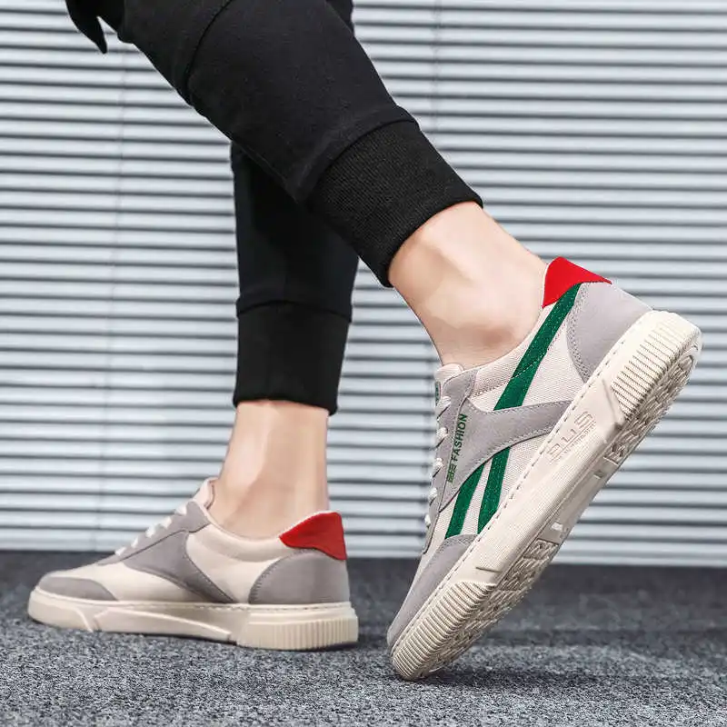 

Воздухопроницаемые кроссовки детские кроссовки спортивные без каблука Мужская Спортивная обувь на платформе для бега Повседневная дышаща...