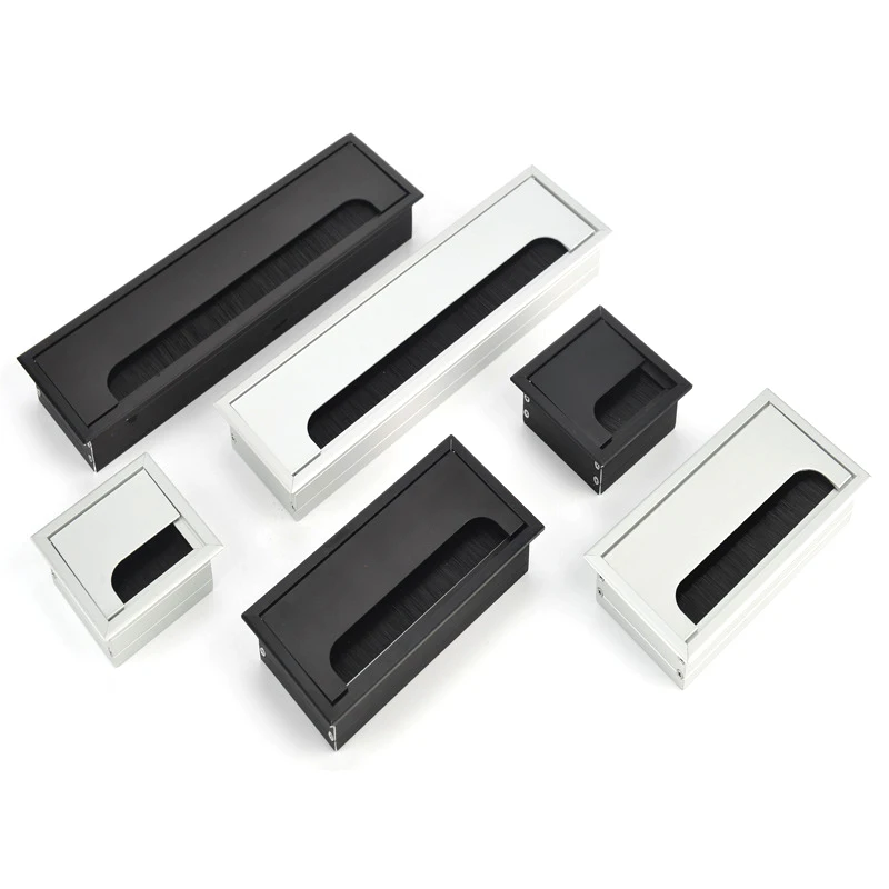 Настольный прямоугольный провод из алюминиевого сплава втулка для кабеля