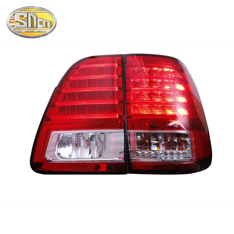 Автомобильный светодиодный задний фонарь для Toyota Land Cruiser 100 FJ100 LC100 1998-2007 задний противотуманный фонарь+ тормоз+ обратный+ сигнал поворота