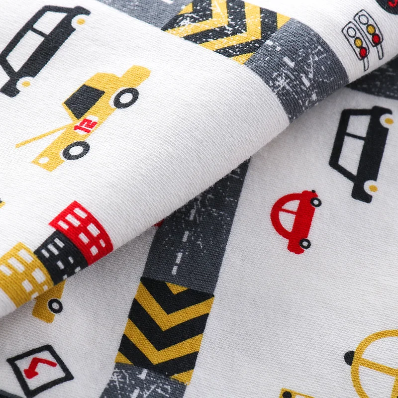 Цельнокроеный костюм для новорожденных комбинезон из чистого хлопка младенцев