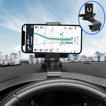 Magnetic Car Phone Holder Rotatable Dashboard Bracket Magnet Mobile Mount Cell Phone Stand Telephone GPS Support For iPhone