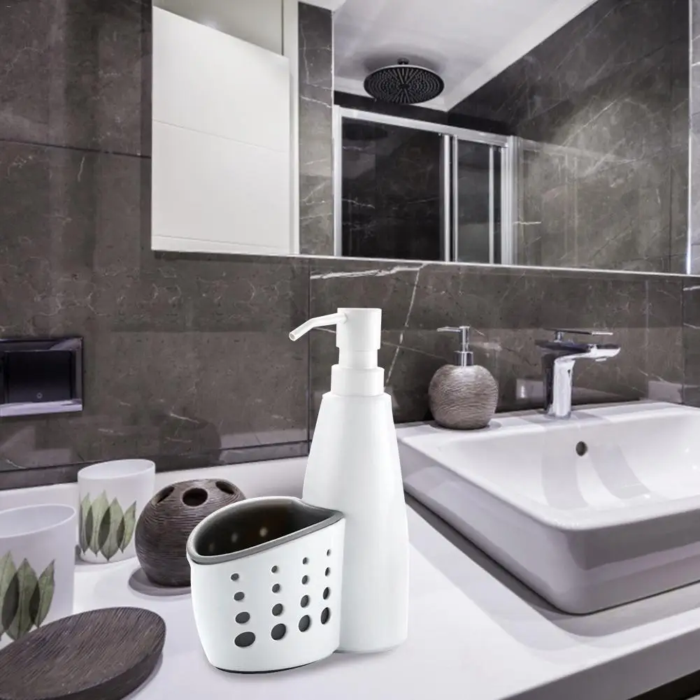 Дозатор 2 в 1 многофункциональный из АБС-пластика для жидкого мыла | Дом и сад