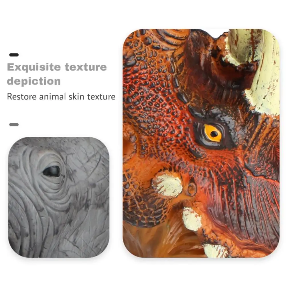 Женская мягкая резиновая голова животного Ручные куклы фигурки игрушки перчатки