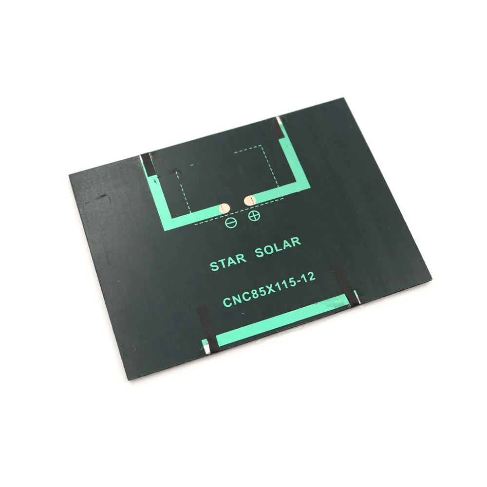 

12V 125mA 1.5W Solar panel Mini Solar Battery Cell Phone Charger Portable DIY Epoxy Polycrystalline Silicon Solar Cell