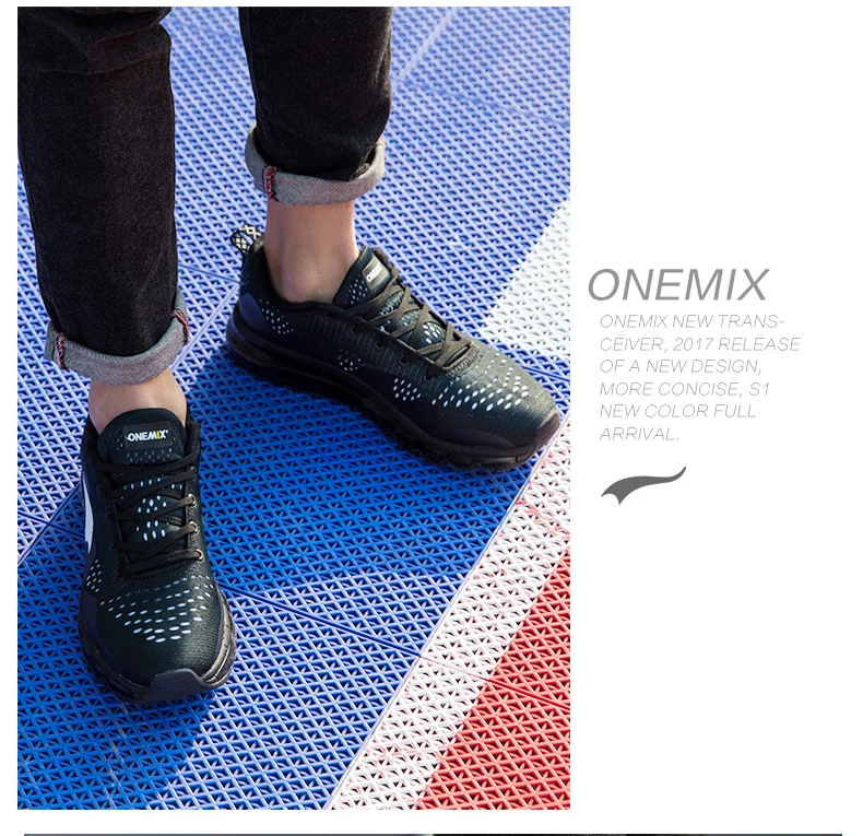Новинка onemix Air, мужские спортивные кроссовки для бега, амортизирующие, дышащие, массажные кроссовки для мужчин, спортивная обувь,, мужская спортивная Уличная обувь