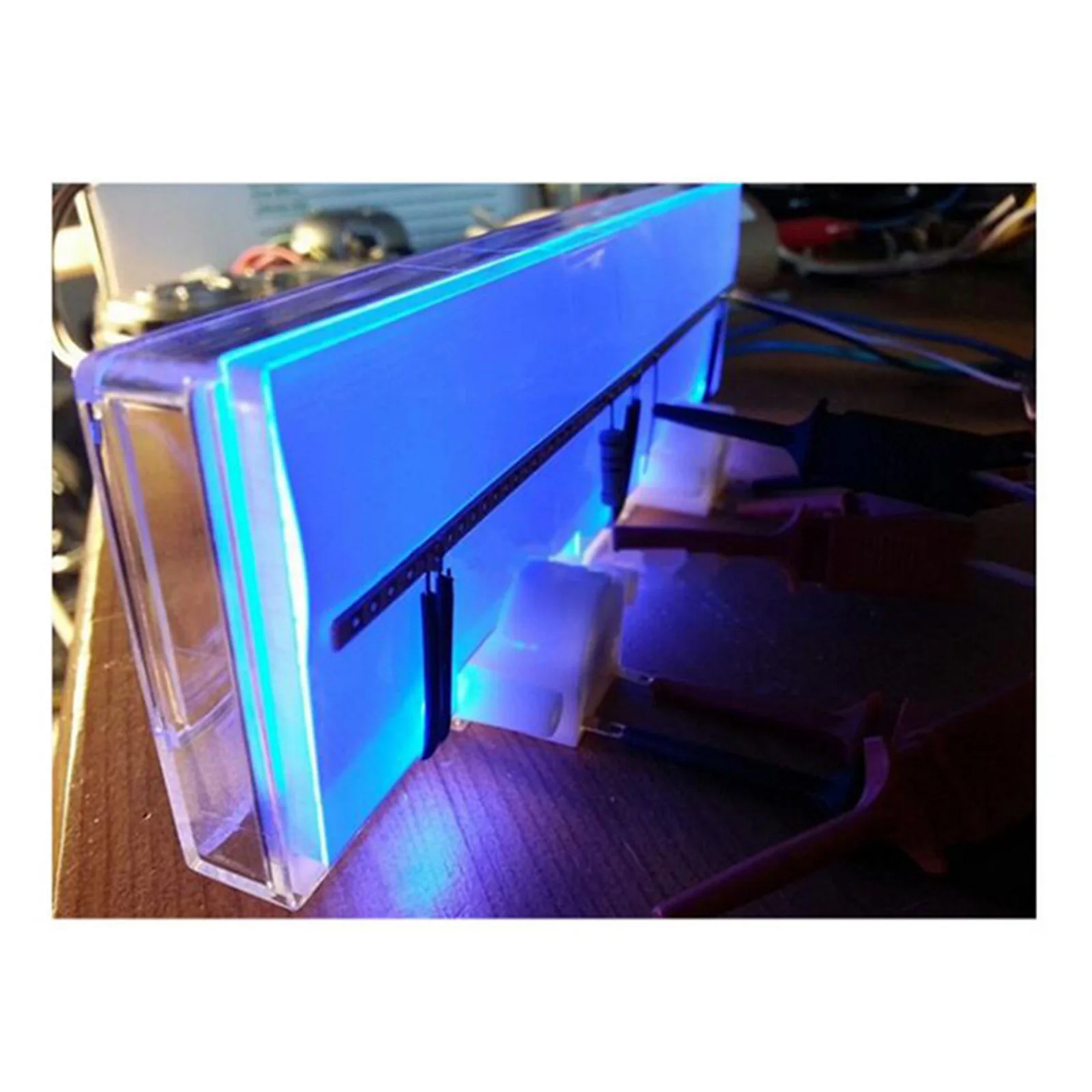 

DC 12V Power Amplifier Panel Dual Analog VU Meter Audio Level dB Meter With BackLit Hot Electrical Instruments PMMA+PS