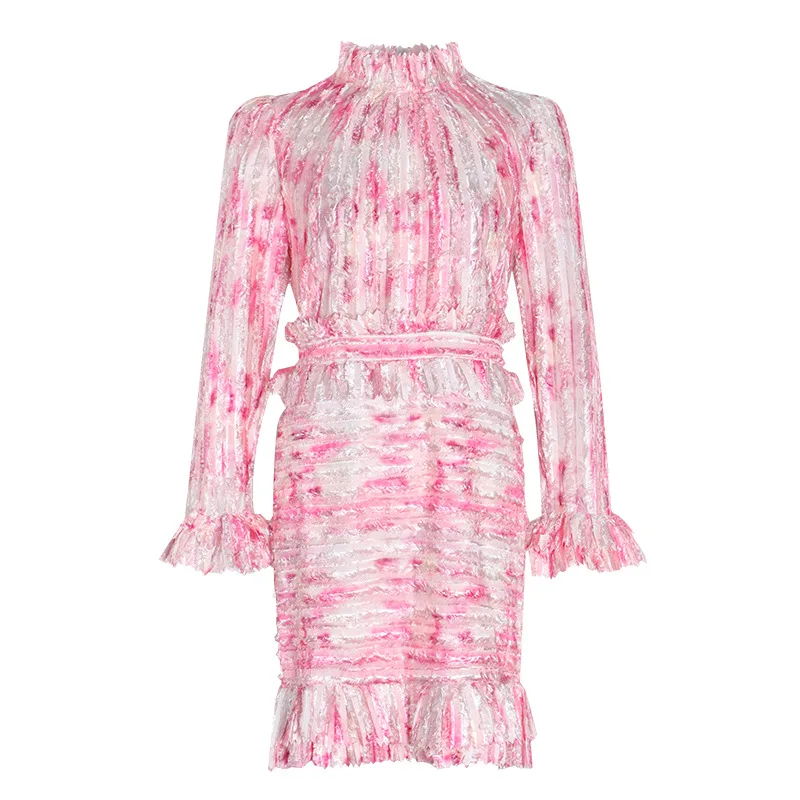 

2021/64002 Temperament Sexy Wind Dress