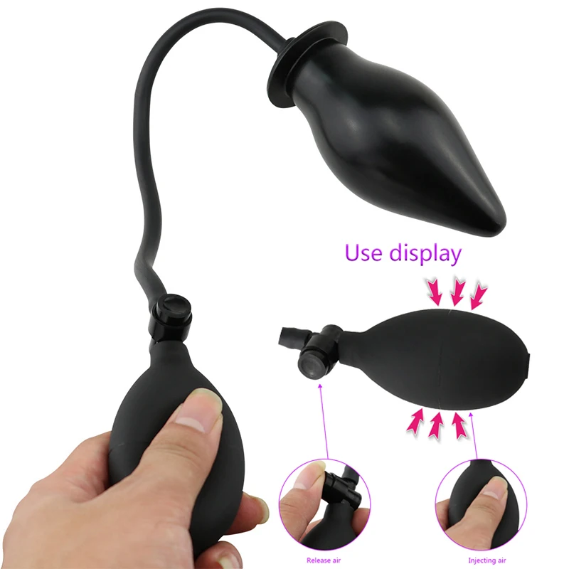 Анальная пробка секс-игрушки расширяемые анальные пробки надувной анальный