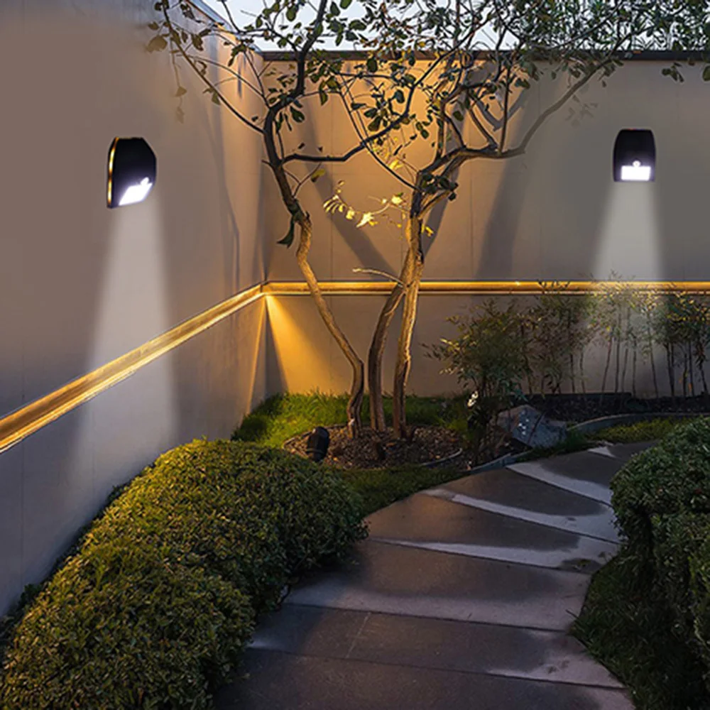 Tomshine 1/2 шт. светодиодный уличный фонарь на солнечной батарее светильник с