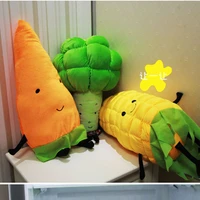 70cm vegetable plush toy cute simulation plant stuffed doll corn pumpkin watermelon plush doll sofa pillow cushion home decor