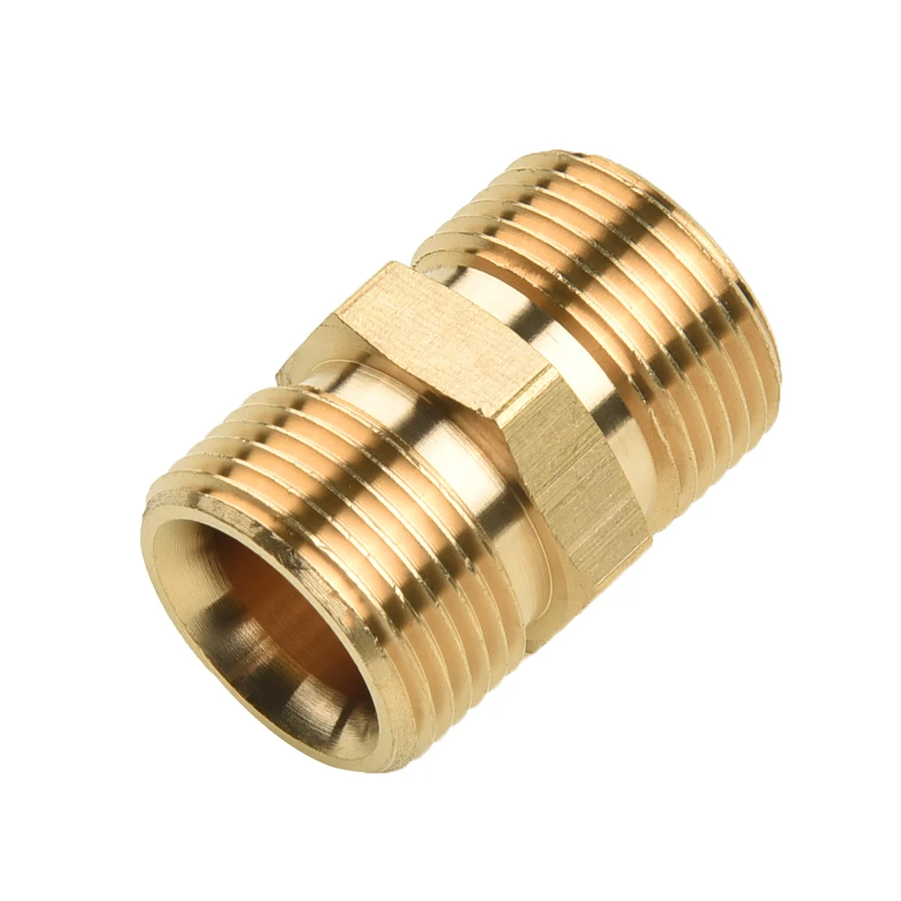 

M22/14mm To Male Adapter Coupler Power Pressure Washer Pump Hoses Screws Fitting