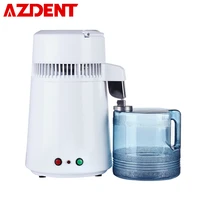 4l 2 button home pure water distiller filter machine household water distilled dental distillation stainless plastic jug fashion