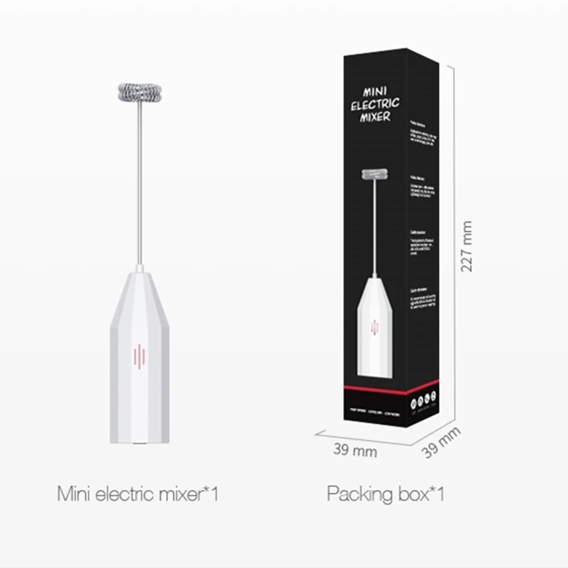 Мини-ручка электрическая мешалка практичный фотоблендер Электрический блендер