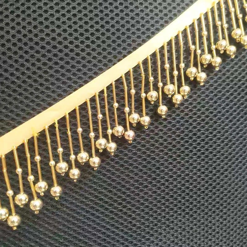 2 ярда декоративные цветные бусины пузыри 5 см кисточки кружевные костюмы