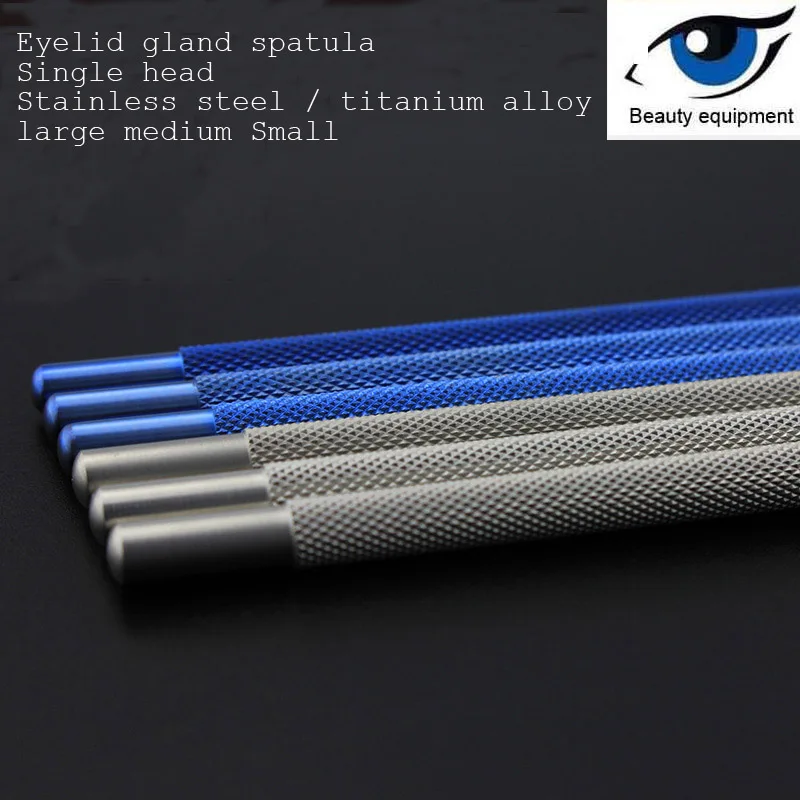 Большой микроофтальмологический инструмент из нержавеющей стали шпатель meibomian