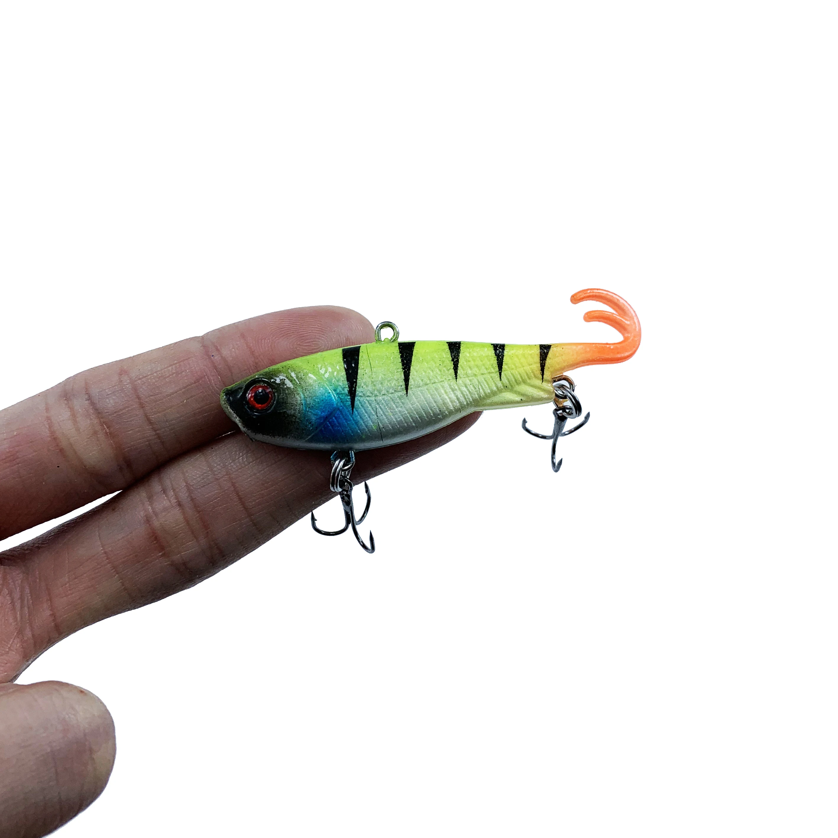 7 см 12 5 г Мягкая кожа Swimbait Vib ледяная Рыбная приманка вобблер Pesca раковина из