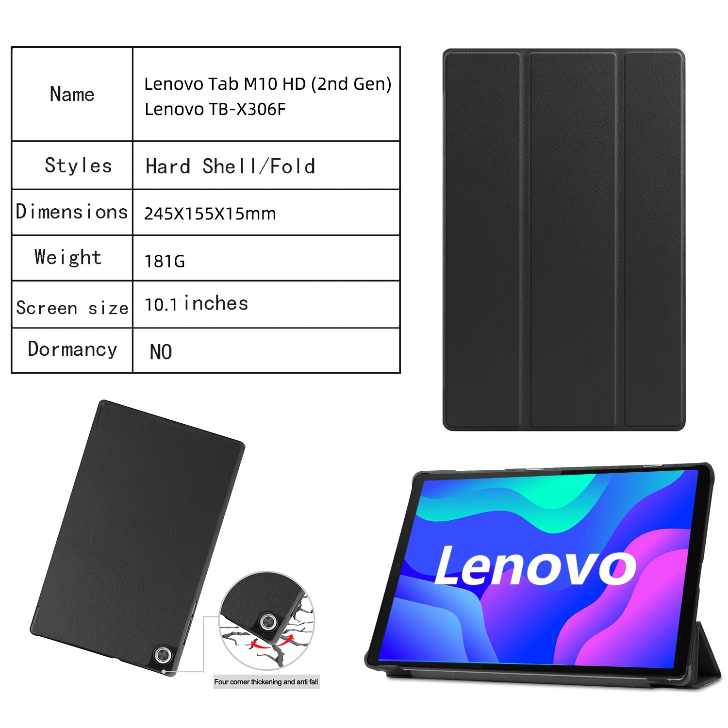 Lenovo YOGA Tab m10hd (второе поколение) tb x306f магнитный складной кронштейн аксессуары для