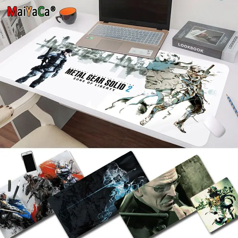 

METAL GEAR SOLID 2 SONS OF LIBERTY Fashion Unique Desktop Pad Game Mousepad Size for Game Keyboard Pad