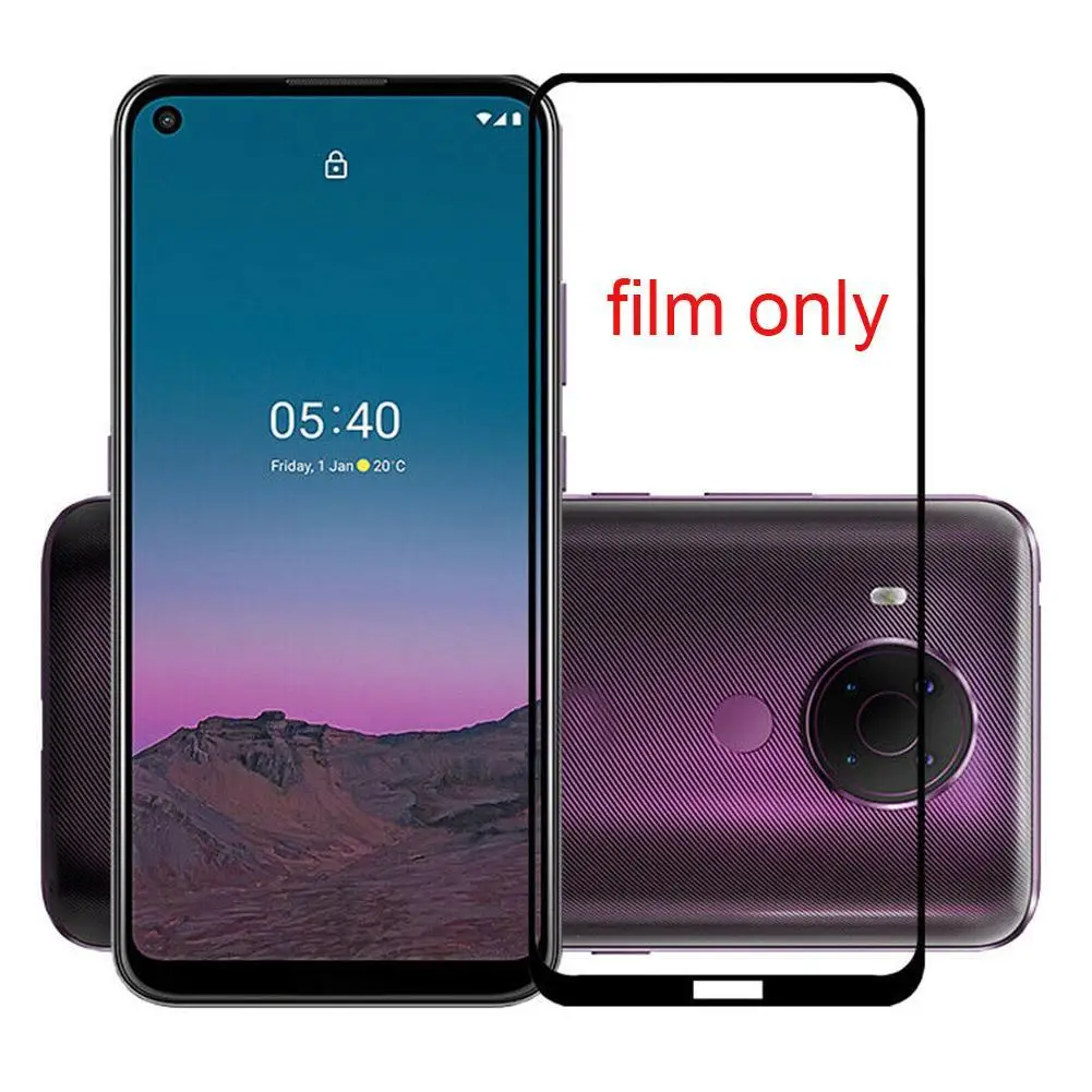 

Suitable For Nokia 5.4 Tempered Glass Protective Film Explosion-Proof Tempered Suitable For Nokia Glass Full-Screen All-Glu G8Q4
