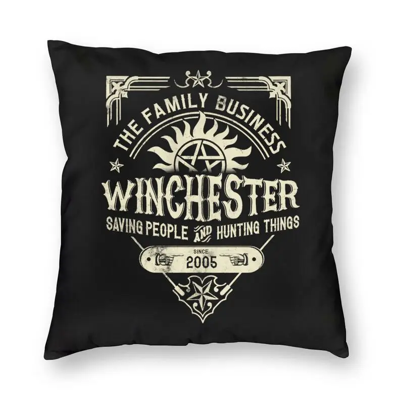 

Деловые наволочки братья-Винчестеры, украшение для спальни, серия ТВ-шоу, сверхнатуральный чехол для диванной подушки, квадратная наволочк...