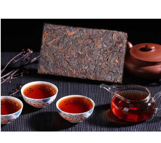 2002 пуэр чай Кирпич старый спелый забота о здоровье похудение свободный вес |