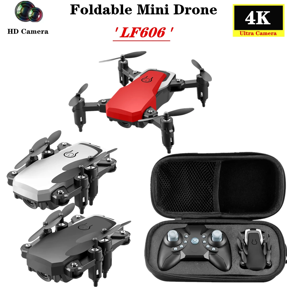 Мини Дрон 1080P/4K HD Камера Wi Fi FPV селфи Квадрокоптер с дистанционным управлением