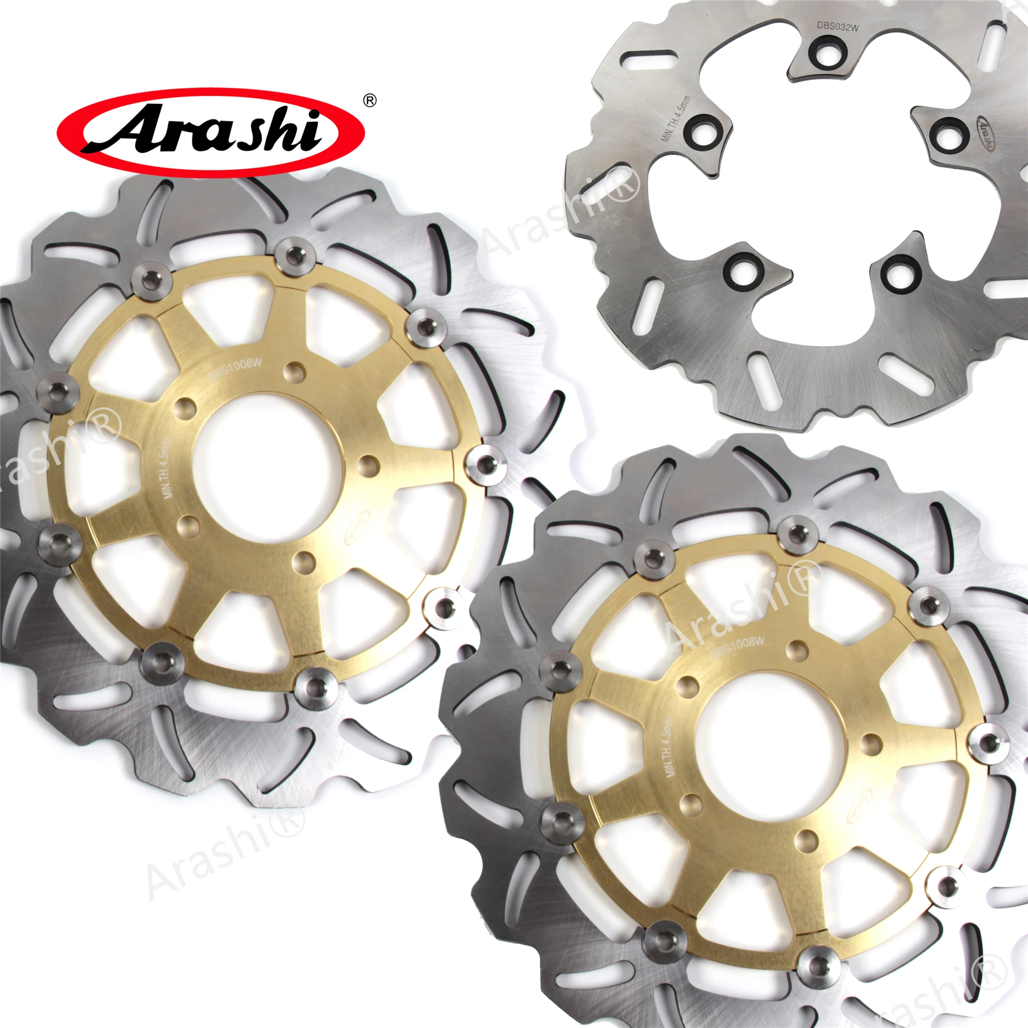 Передние и задние тормозные диски ARASHI CNC для SUZUKI SV1000 SV1000S 2003 2007 SV 1000 S 2004 2005 2006