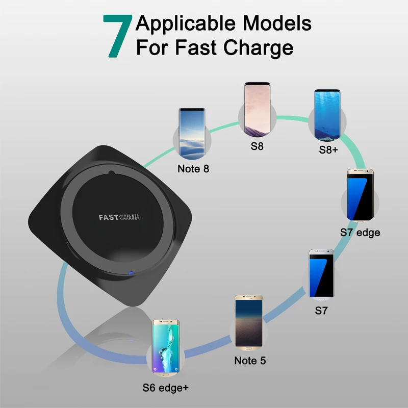 Беспроводное зарядное устройство 15 Вт Qi для Huawei p30 20 10 pro lite p 30 10pro mate быстрое honor 9x 8x
