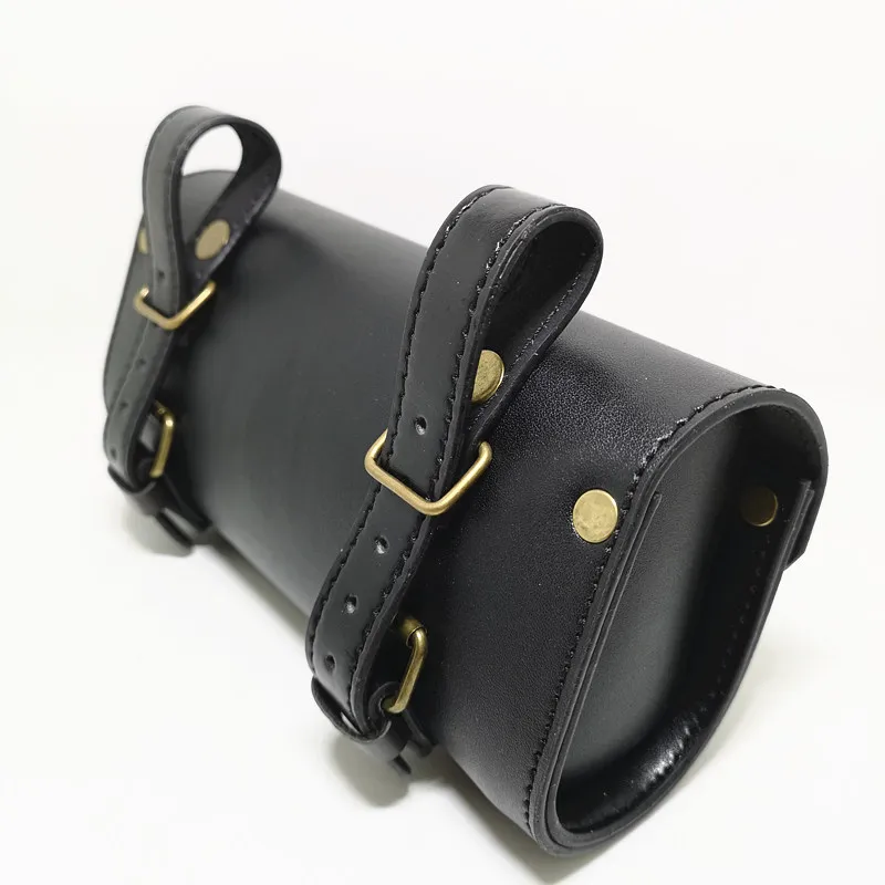 Велосипедная сумка коричневые черные мотоциклетные сумки искусственная кожа