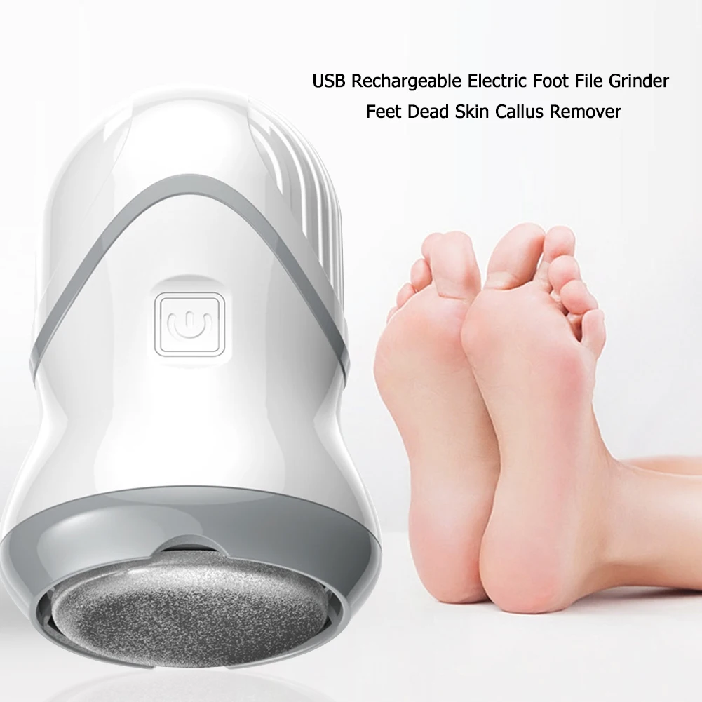 

File Exfoliate Skin Pedicure Tool Electric Foot Grinder Dead Dry Skin Hard Rough for Caring Foot Health Portable Elements