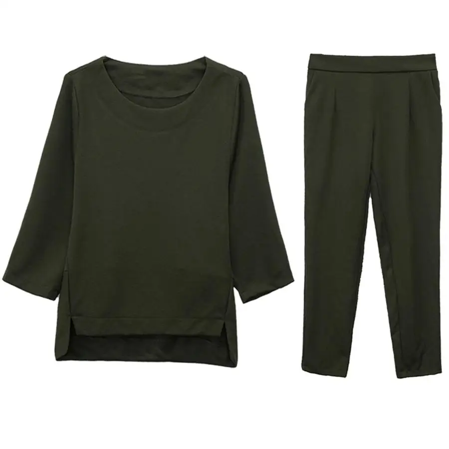 

2020 Woman Two Sets Knitted Sweater