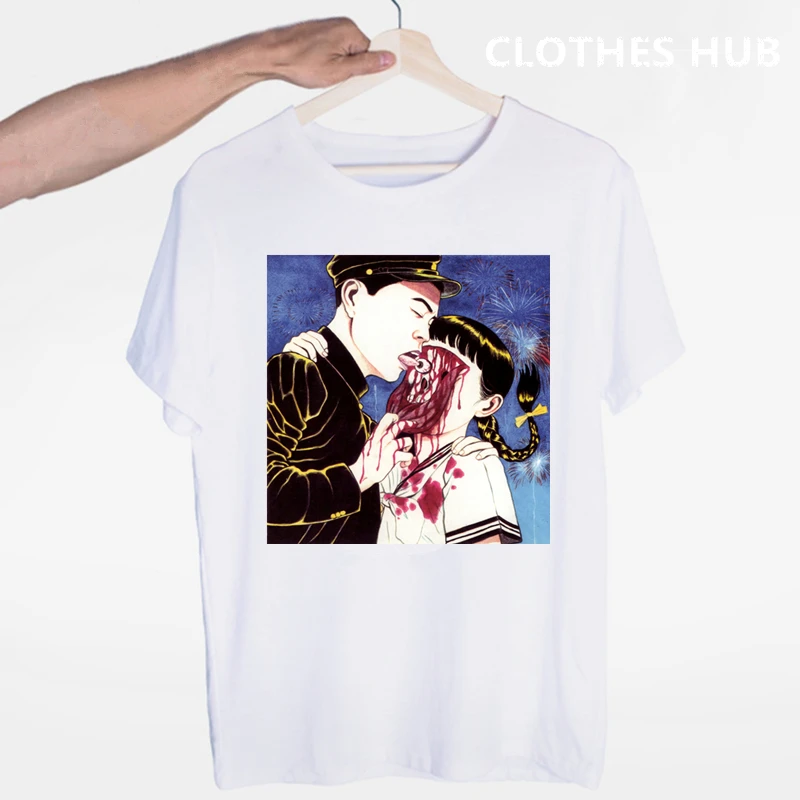 Футболка SUEHIRO MARUO с изображением глазного яблока ласк суэхиро маруо Культовая