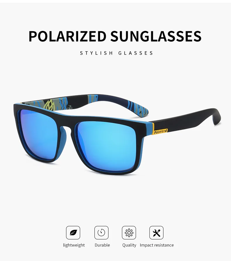 Модные солнцезащитные очки Asher Qiu поляризационные для мужчин и женщин