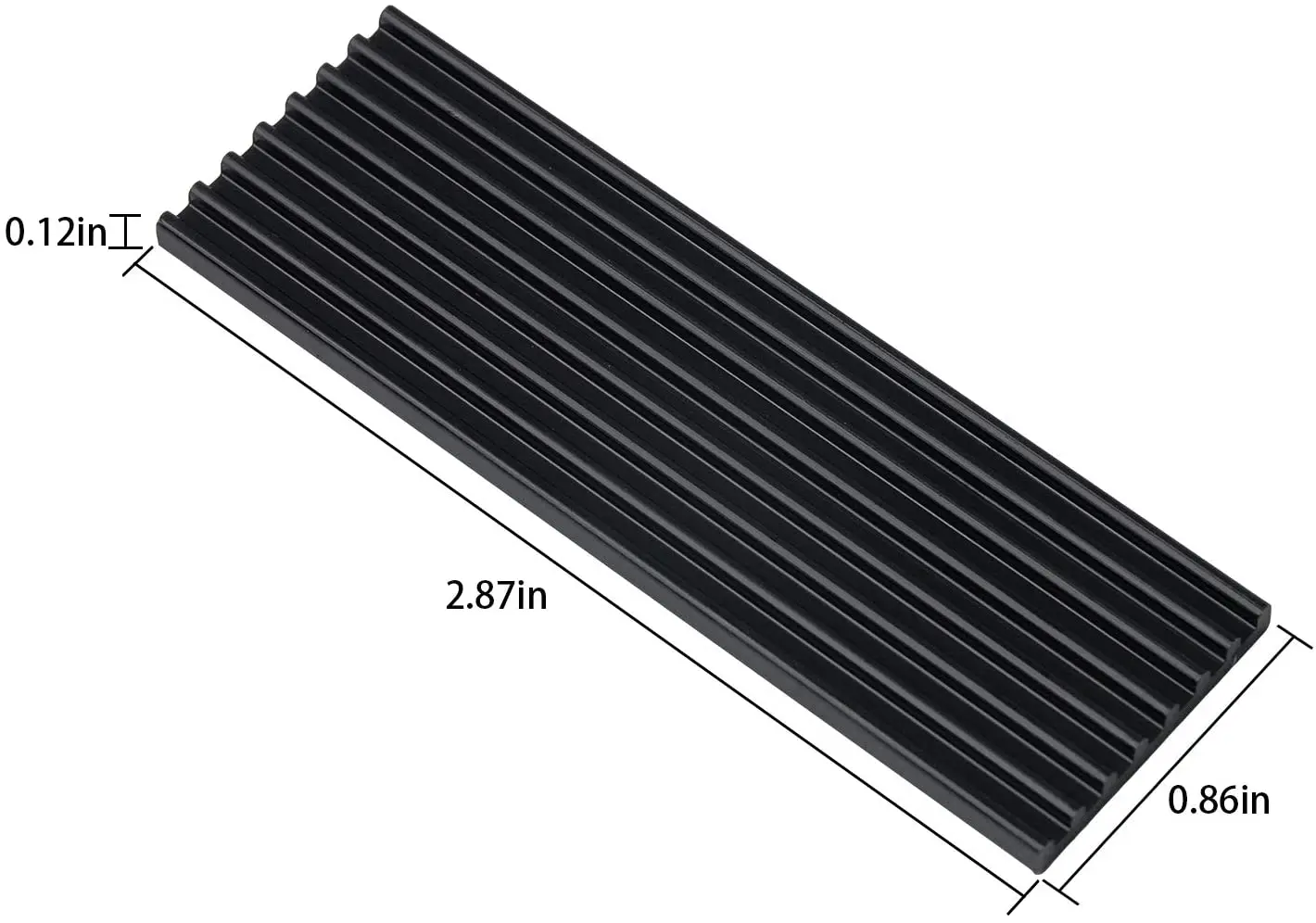 2 шт. алюминиевый радиатор для жесткого диска M.2 | Компьютеры и офис