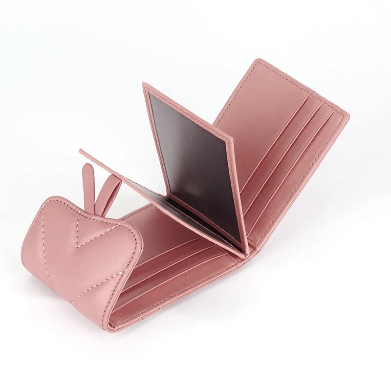 New Driver License Holder Multi-function Genuine Leather Women Business Mini Credit Bank Card Case Holder ID Brand Card Wallet