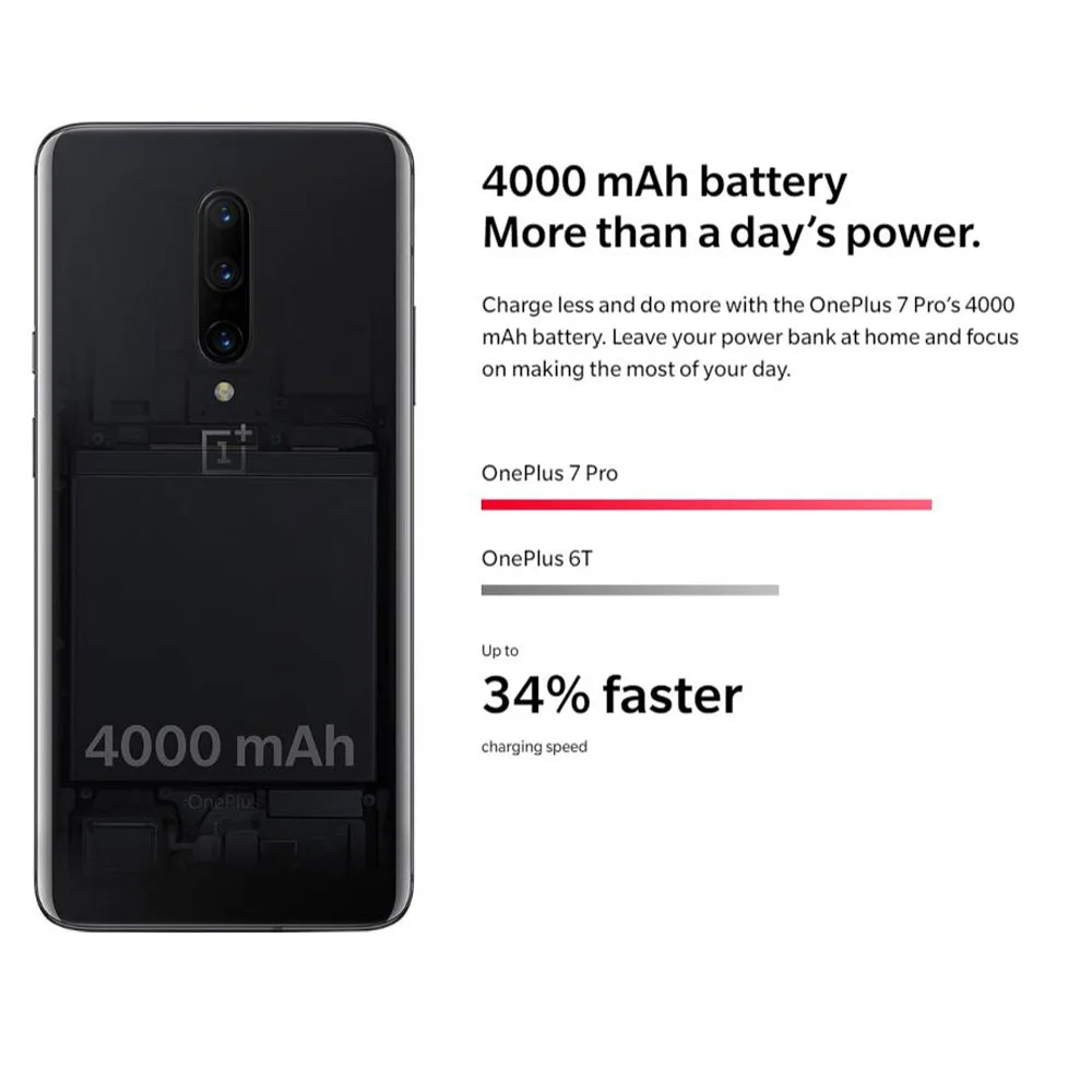 Глобальный Встроенная память Oneplus 7 Pro 12 Гб 256 6 67 &quot90 ГГц 2K жидкости Экран Snapdragon 855