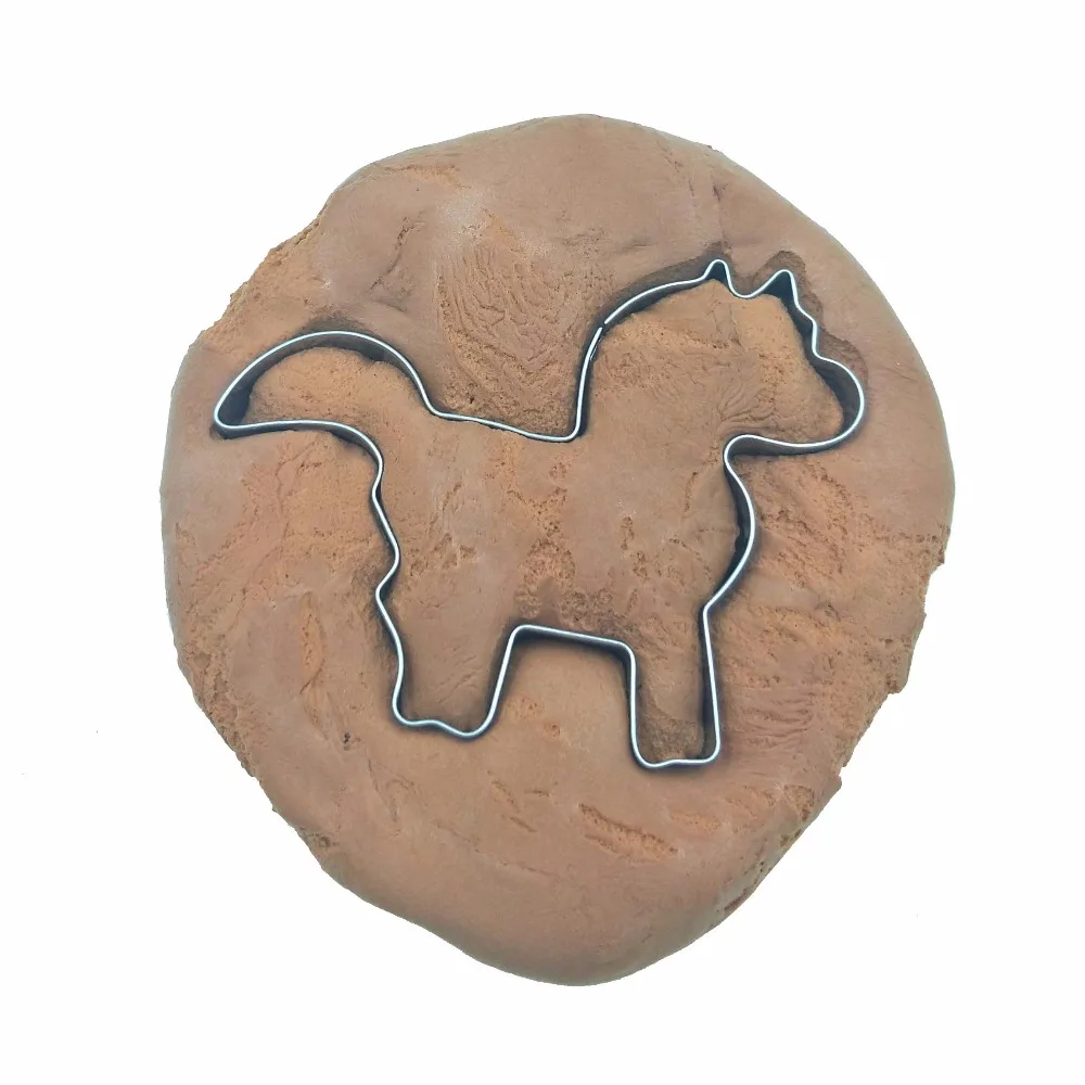 Маленькое печенье пони инструмент для вырезания печенья формы штукатурки