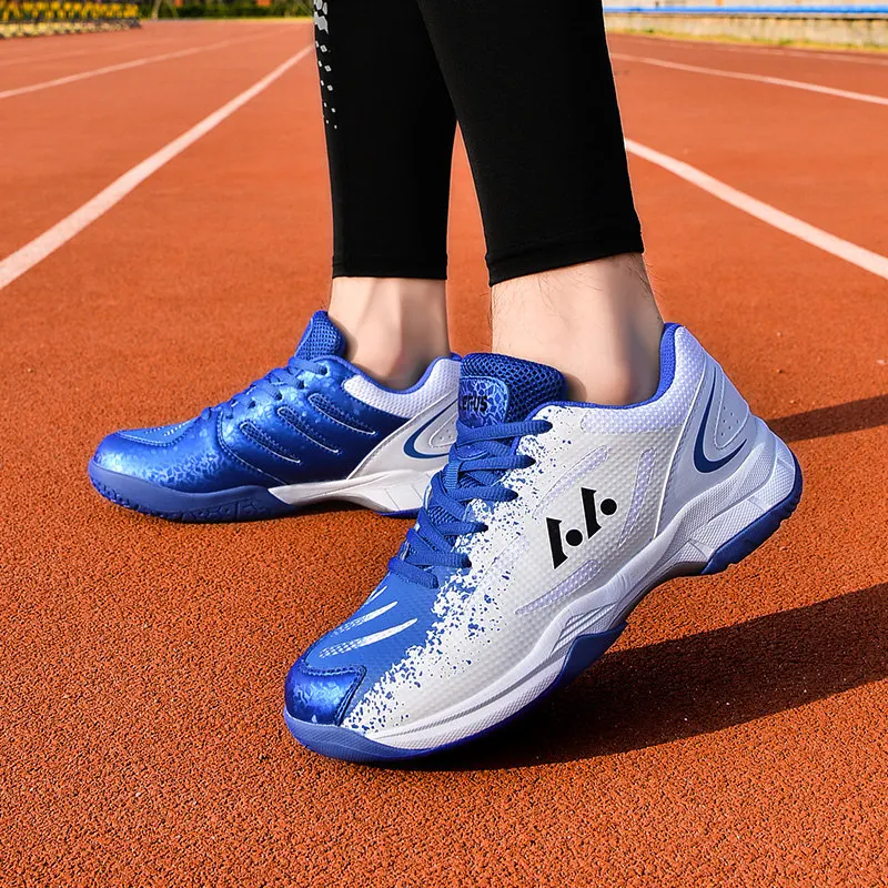 New Mens Cool Tennis Shoes Outdoor Breathable Unisex Women Professional Sneakers Boy Girls Tennis Footwear Training Sneakers