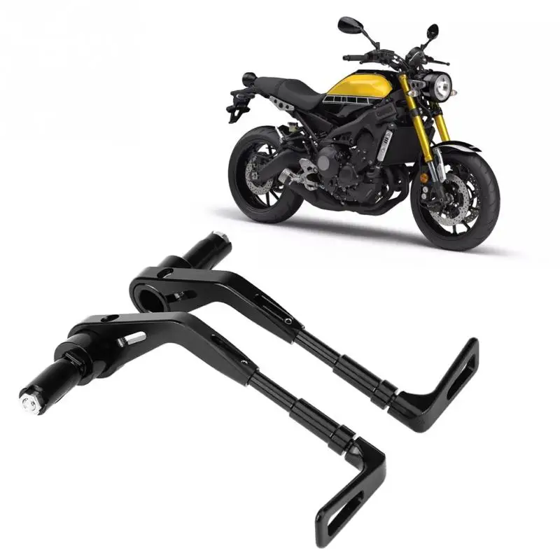 

1 Pair Motorcycle Adjustable Brake Clutch Levers Master Cylinder Reservoir Set Protect Guard Handlebar 22mm Universal