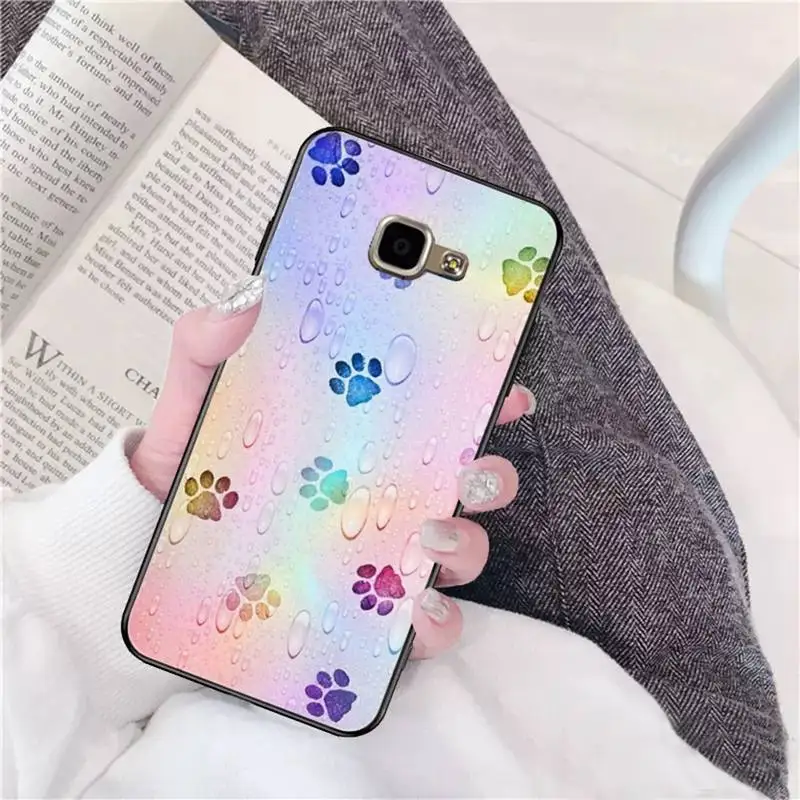 Yinuoda собачья лапа Мягкий Силиконовый ТПУ чехол для телефона Samsung A10 20s 71 51 10s 20 40 50 70