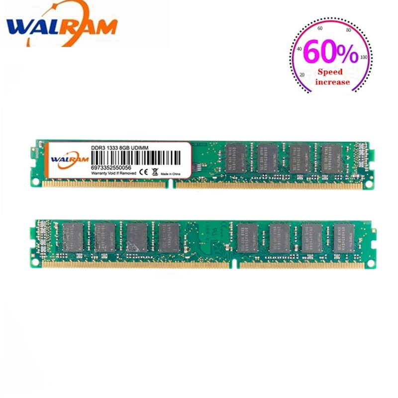ОЗУ WAL RAM 2 ГБ 4 8 DDR3 Компьютерная память DDR 3 1066 МГц 1333 1600 240-контактный разъем для