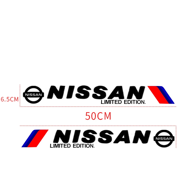 2 шт. наклейки для кузова автомобиля значок украшения двери наклейка Nissans Nismo X trail