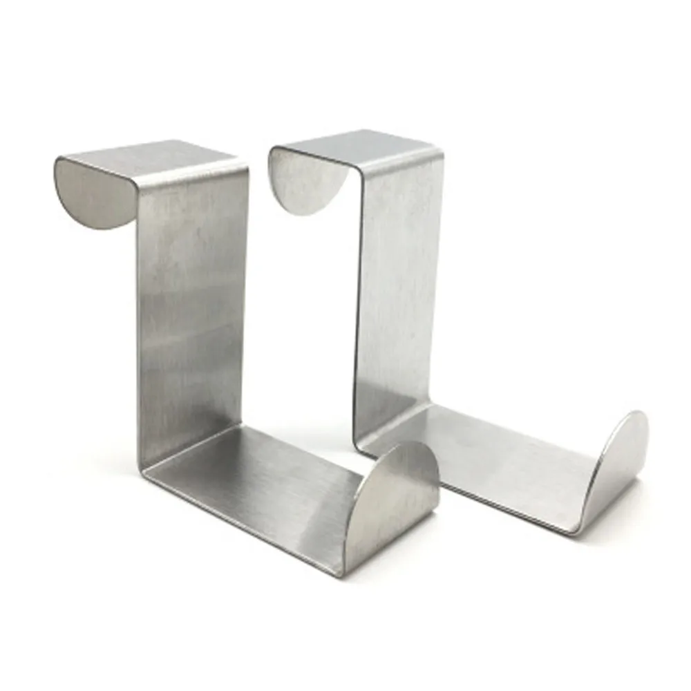 

4pc Kitchen Bathroom Hook For Home Door Hook Stainless Kitchen Cabinet Clothes Hanger Kitchen Bathroom Pendant Hook