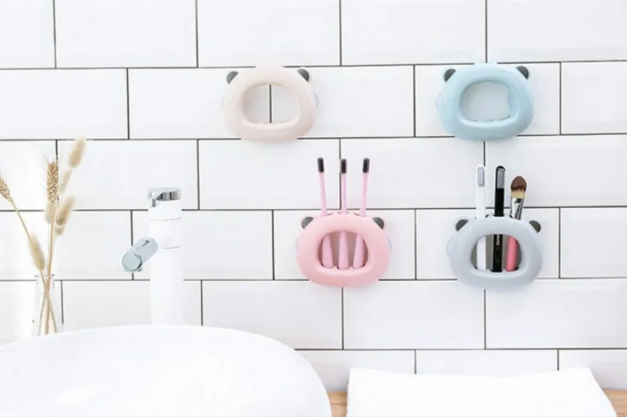 Аксессуары для ванной комнаты держатель зубной щетки чашка настенное крепление