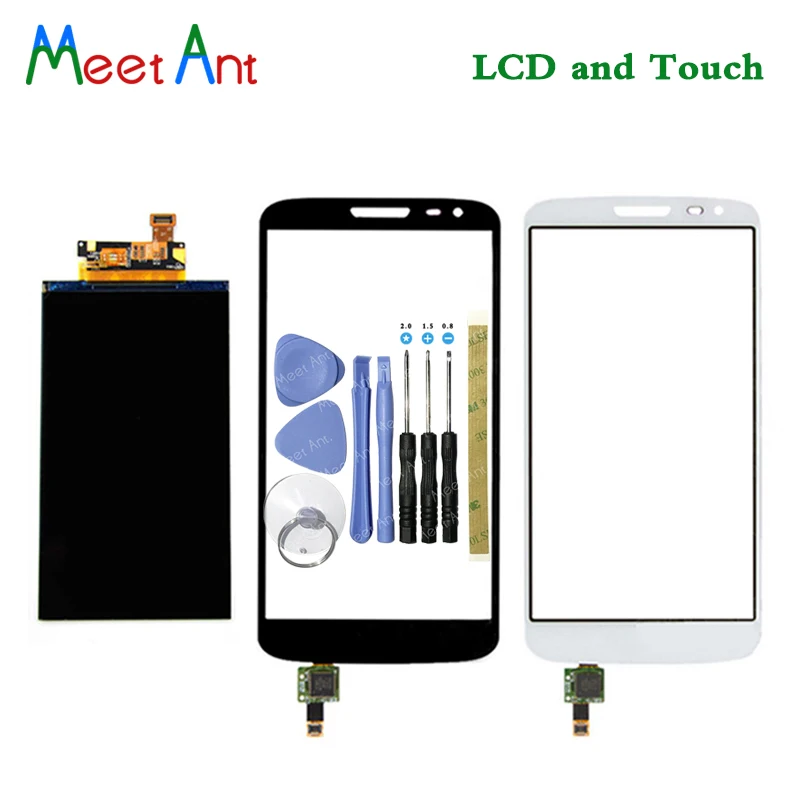 ЖК дисплей с дигитайзером сенсорного экрана для LG G2 mini D620 D618 4 7 дюйма|Экраны