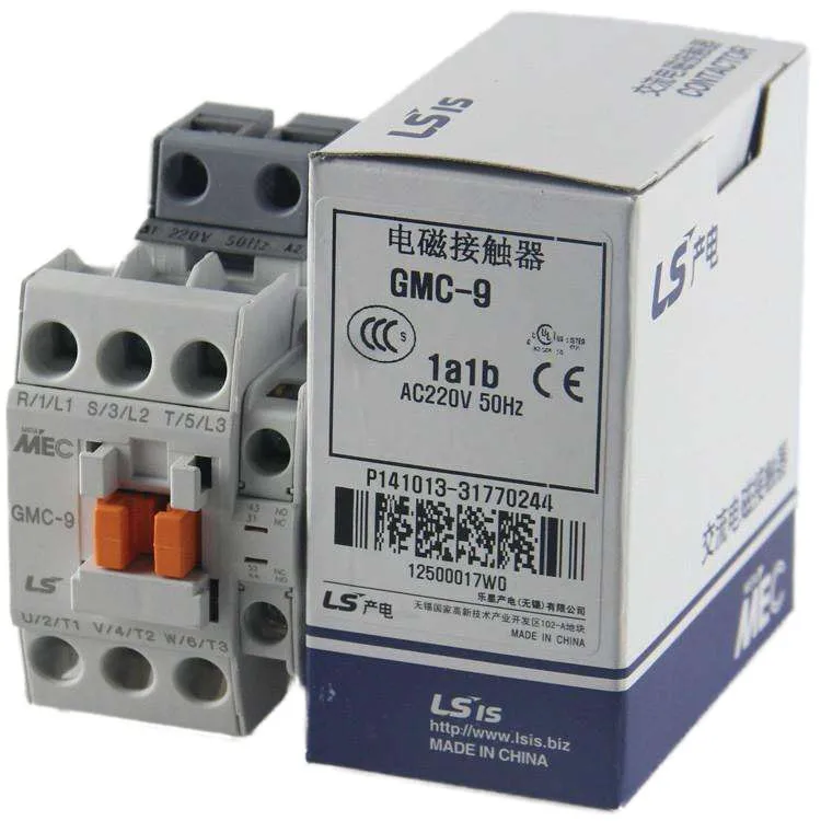 LS/LG электромагнитный контактор переменного тока GMC(D)-0 а GMC-12A AC24V AC36V AC48V AC110V AC220V AC380V