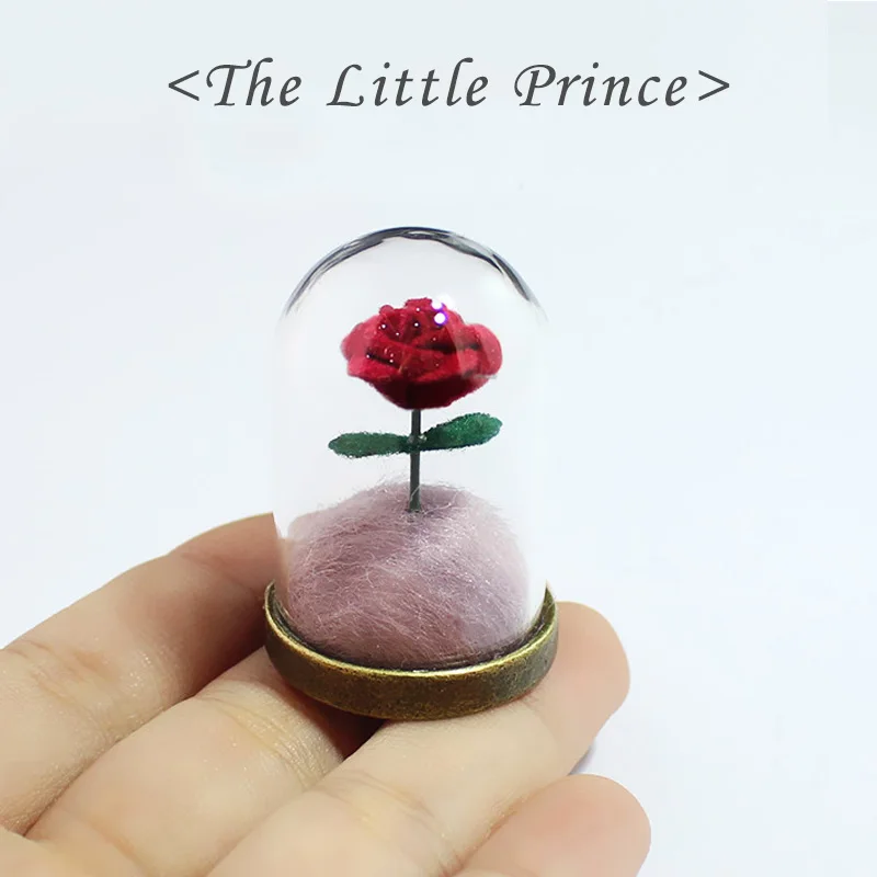 1 шт. ожерелье с розой Маленького принца/le petit Prince/The Little prince's Rose/rose из