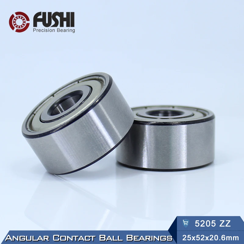 5205 ZZ подшипник 25x52x20 6 мм (1 шт.) осевые двухрядные Радиально упорные