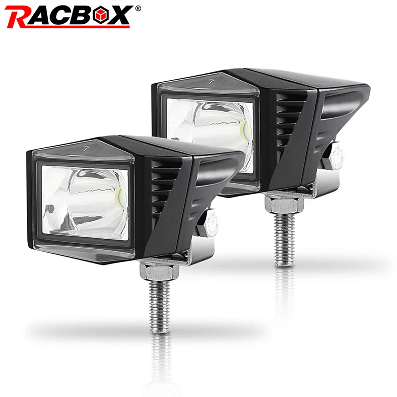 RACBOX 3 дюйма светодиодный рабочий светильник мотоциклетные головной s Точечный