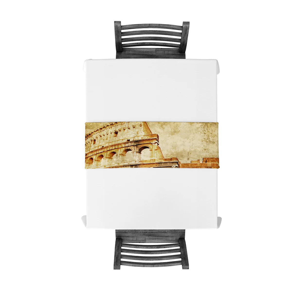 Итальянский Римский Ретро стиль руины настольная дорожка Настольный Флаг